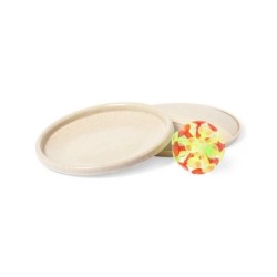 Strandspiel aus Weizenstroh - Beige