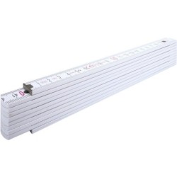 Zollstock 2m - Weiß