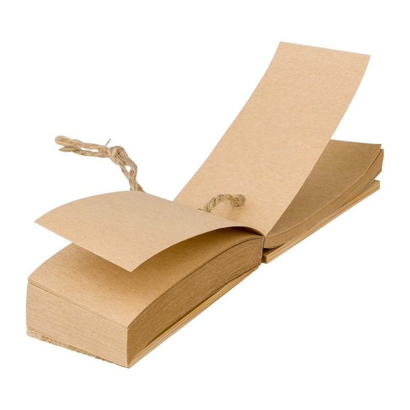 Notizenset aus Kraftpapier - Braun