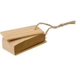 Notizenset aus Kraftpapier - Braun