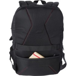 Laptop-Rucksack 15" RPET - Schwarz