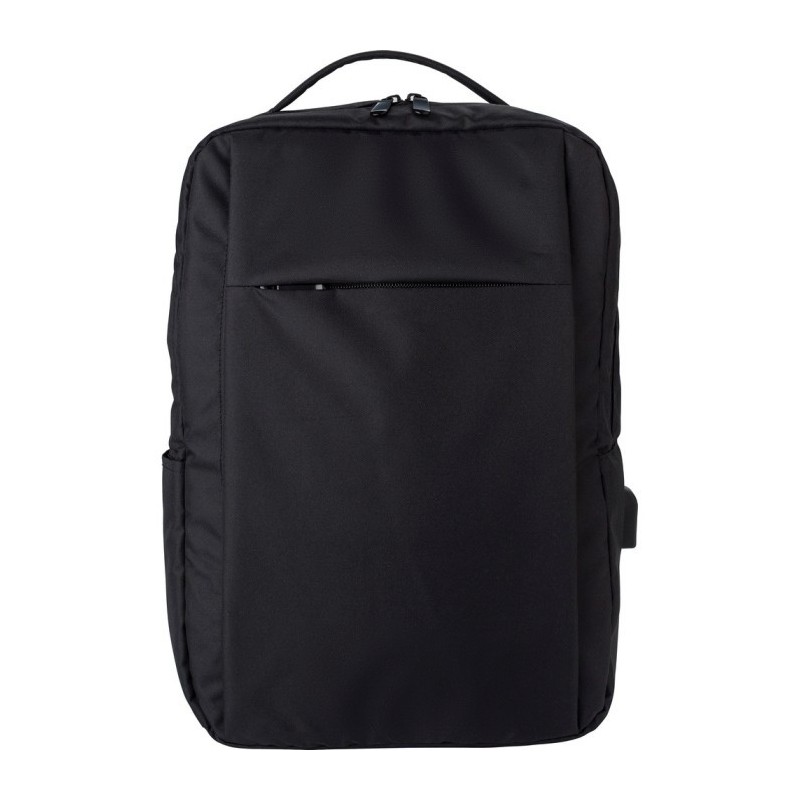 Laptop-Rucksack 16" RPET - Schwarz