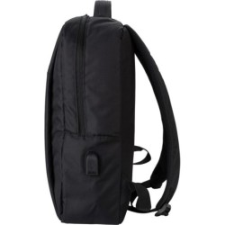 Laptop-Rucksack 16" RPET - Schwarz