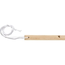 Pfeife mit Schnur - Weiß