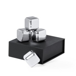 Kühlende Getränkewürfel - Silber