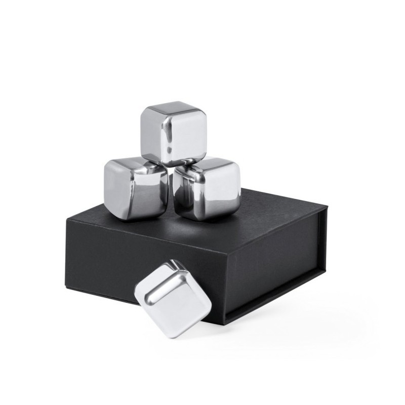 Kühlende Getränkewürfel - Silber