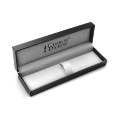 Charles Dickens Kugelschreiber in Box - Schwarz