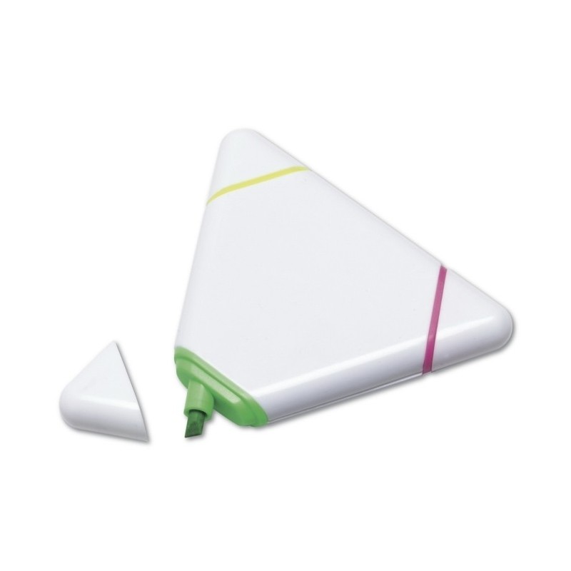 Textmarker "Dreieck" - Weiß