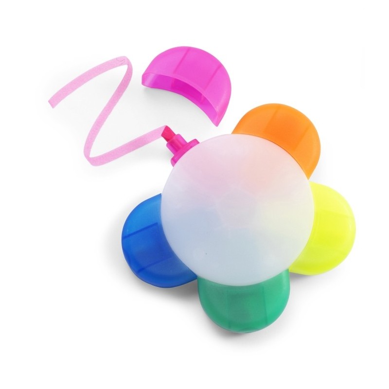 Textmarker "Blume" - Multicolor