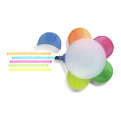 Textmarker "Blume" - Multicolor