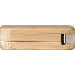 Maßband aus Bambus 1m - Braun