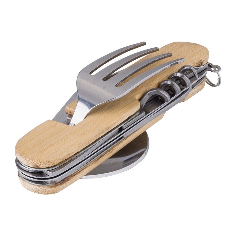 Multifunktionales Werkzeug, 6 Funktionen - Braun