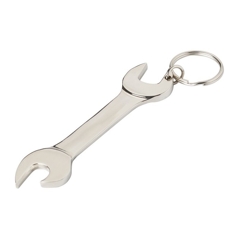 Schlüsselanhänger, Flaschenöffner - Silber