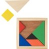 Tangram-Puzzle, 7 Teile - Braun