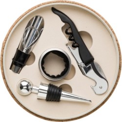 Weinset 4-tlg. - Braun