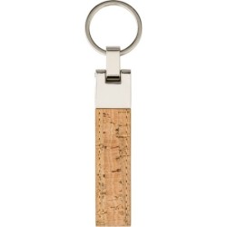 Schlüsselanhänger aus Kork - Braun