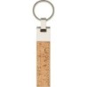 Schlüsselanhänger aus Kork - Braun