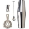 Cocktailset, Shaker, 4-tlg - Silber