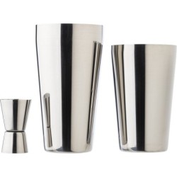 Cocktailset, Shaker, 4-tlg - Silber