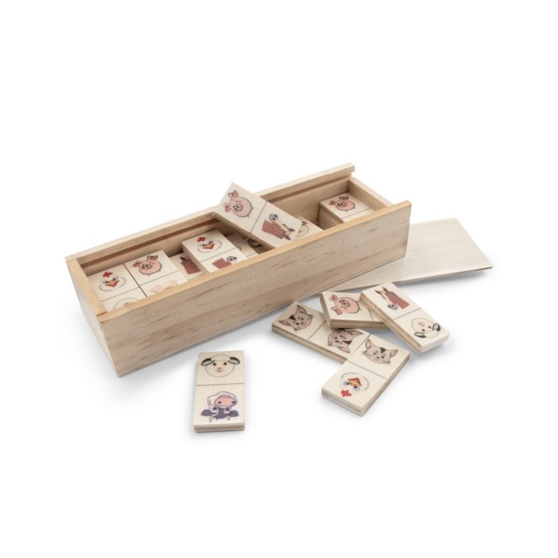 Dominospiel | Tiernan - Braun