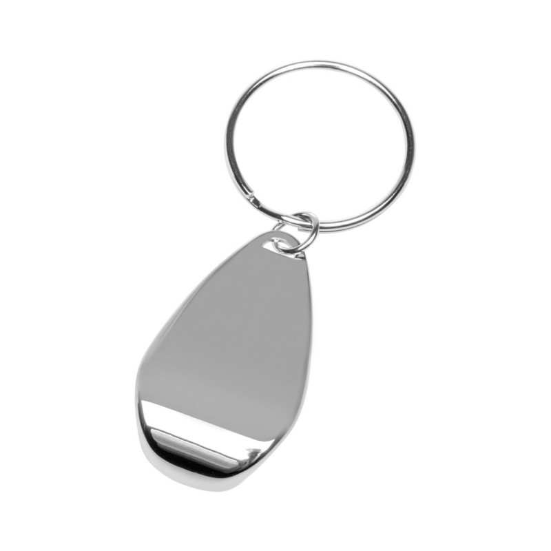 Schlüsselanhänger, Flaschenöffner - Silber