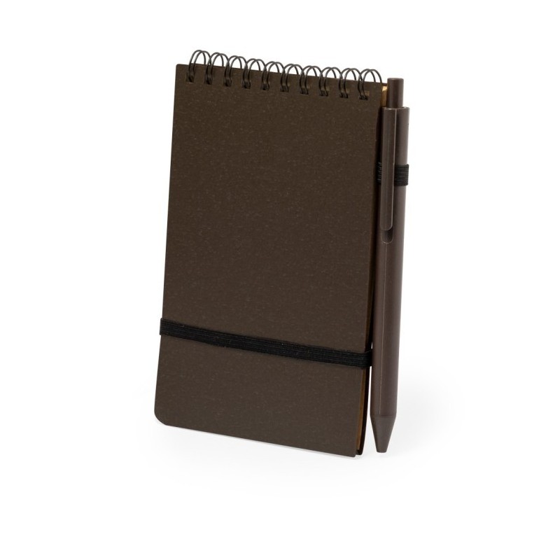Notizbuch aus Kaffeefasern ca. A6 - Braun