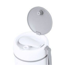 Lebensmittelbehälter 500 ml, Löffel - Weiß