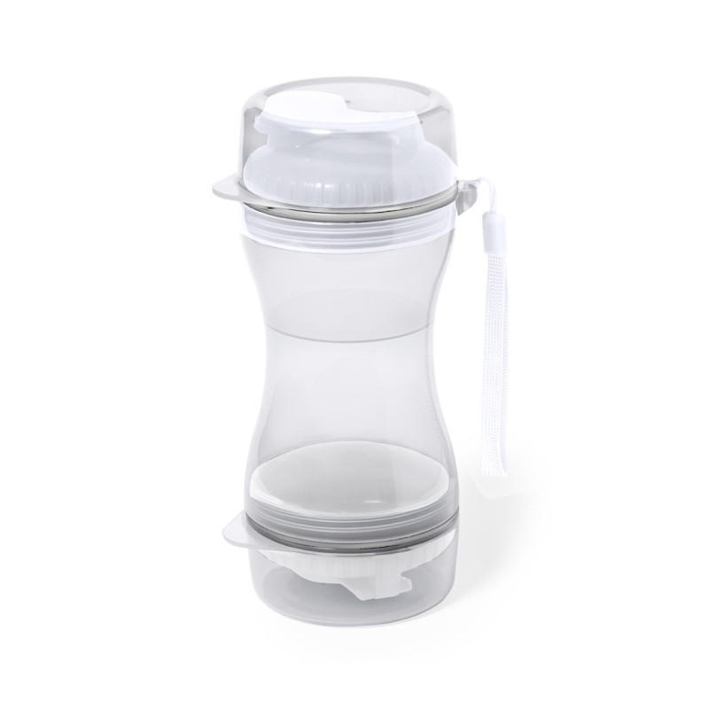 Reiseset für Hunde, Hundenäpfe - Weiß