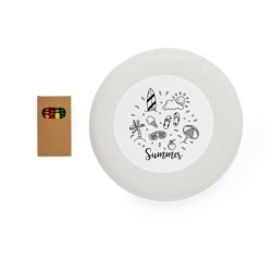 Frisbee zum Ausmalen, Buntstifte - Multicolor