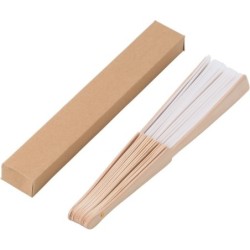 Fächer RPET - Weiß