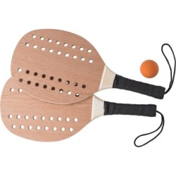 Tennis-Set - Braun