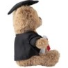 Teddybär Schüler aus Plüsch - Schwarz