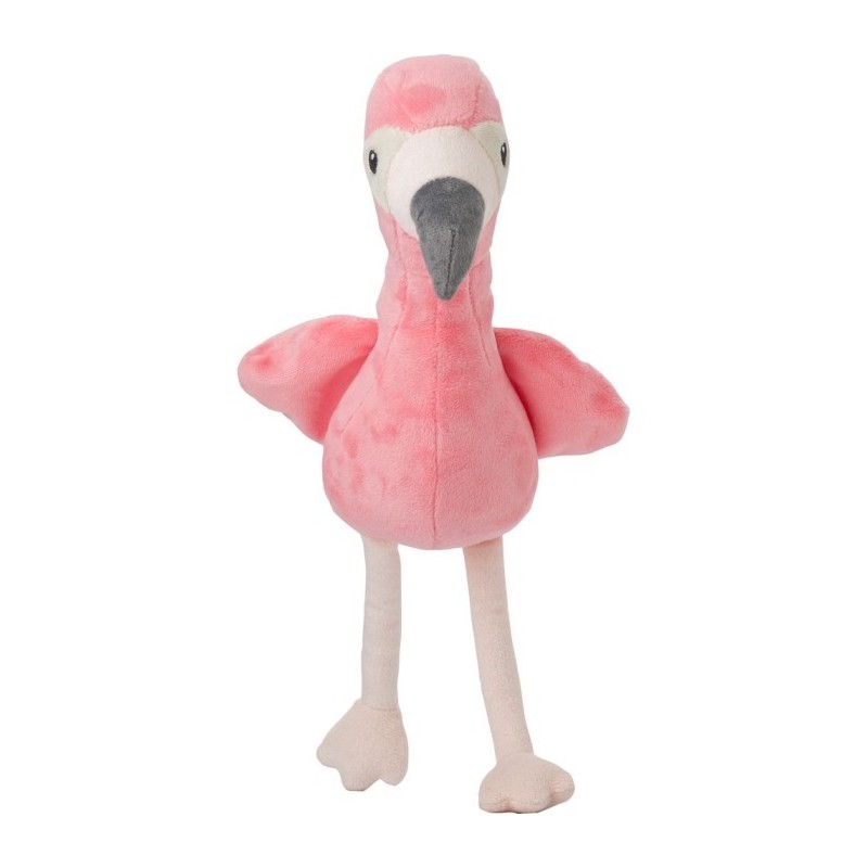 Flamingo aus Plüsch - Rosa