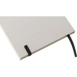 Notizbuch A5 aus Milchkarton - Weiß