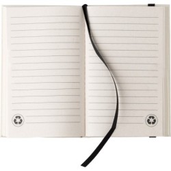 Notizbuch A6 aus Milchkarton - Weiß