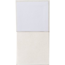 Kleines Notizbuch aus Milchkarton - Weiß