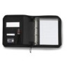 Konferenzmappe A4 mit Notizbuch und Taschenrechner - Schwarz