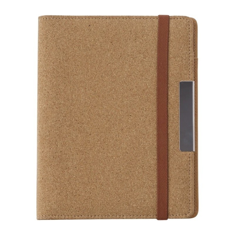 Kork-Konferenzmappe A5 mit Notizbuch - Braun