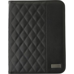 Konferenzmappe A4 mit Notizbuch - Schwarz