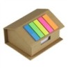 Haftnotizenset "Haus", Haftnotizen - Braun