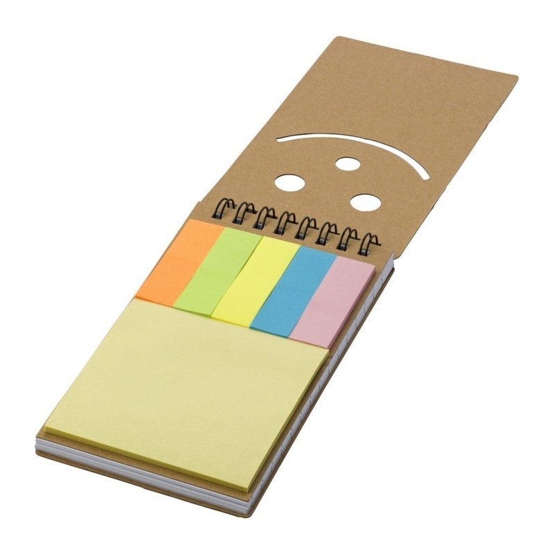Haftnotizenset, Haftnotizen, Notizbuch - Braun