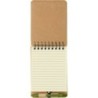 Haftnotizenset, Haftnotizen, Notizbuch ca. A6, Kugelschreiber - Braun
