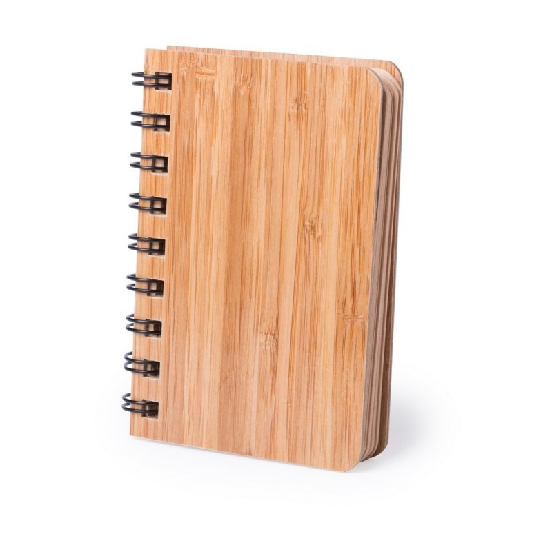 Notizbuch aus Bambus ca. A6 - Braun