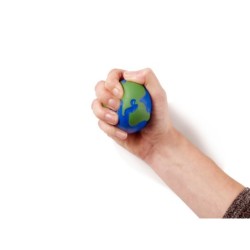 Anti-Stress-Spielzeug "Globus" - Blau