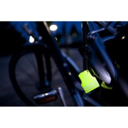 Schlüsselanhänger "Reflexweste" - Gelb