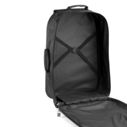 Trolley-Reisetasche, faltbar - Schwarz