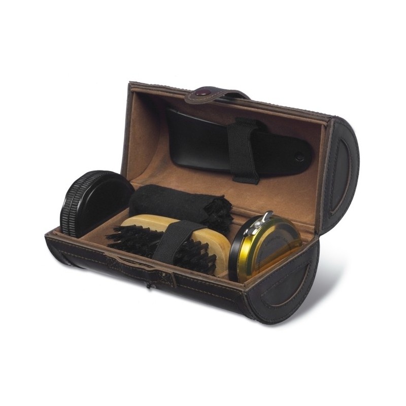 Schuhputzset - Braun