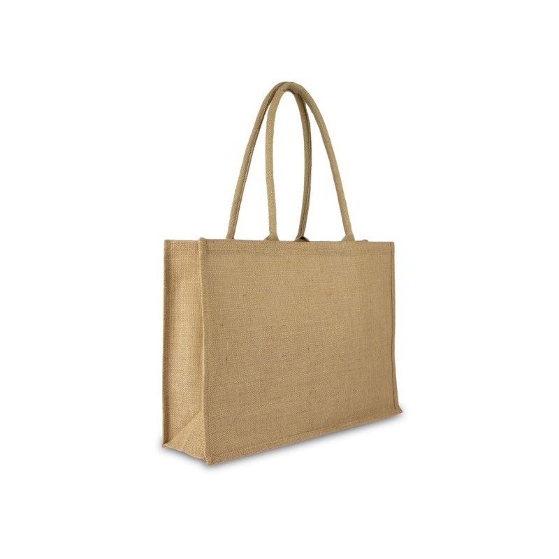 Einkaufstasche aus Jute - Braun