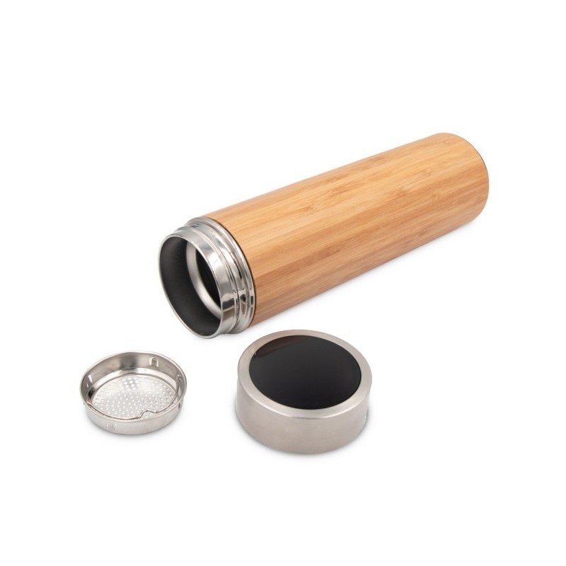 Bambus Thermobecher 500 ml - Braun