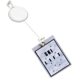 Skipasshalter - Weiß